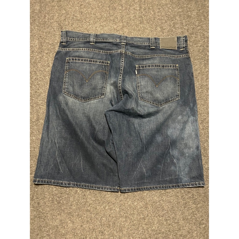 Silvertab baggy loose denim shorts jorts vintage pipes Y2K skater fit 44 (tag 42